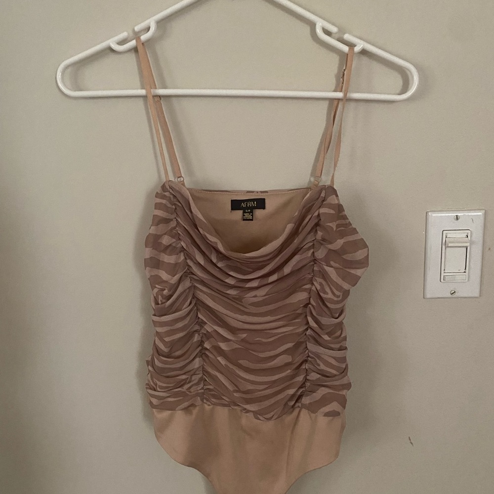 AFRM bodysuit. Size S/M. No stains or tears.